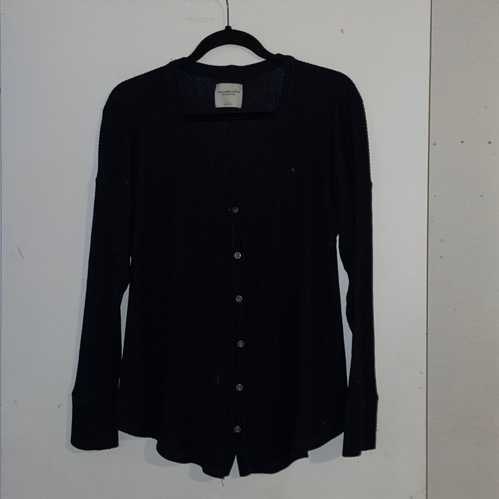 🍓3/$15 Abercrombie & Fitch Tie Front Button Up
